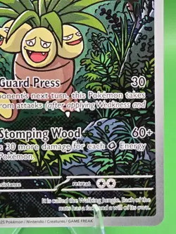 Pokemon TCG Exeggutor Me01 Mega Evolution Full Art Rare Holo 135/132 Eng - Image 5