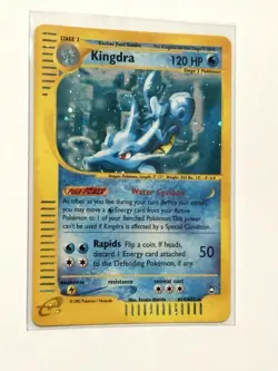 Pokemon Kingdra Aquapolis H14/H32 Stage 2 120 HP Holo Rare - Image 1