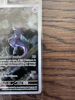 Pokemon TCG Mewtwo SVP 052 Black Star Promo 151 UPC Illustration Rare New Sealed - Image 3