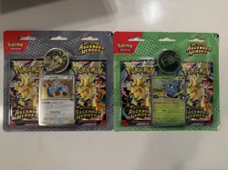 2 Pokemon TCG ME2.5 Ascended Heroes 2-Pack Blister Bundle Larry Erika Sealed New - Image 1