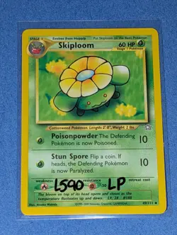 Skiploom 49/111 & Hoppip 61/111 Neo Genesis Wotc Pokemon TCG Unlimited Lp - Image 3