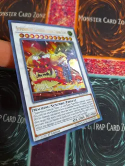 Yu-Gi-Oh! Superheavy Samurai Steam Train King BLLR-EN011 Ultra 1st Edition NM - Image 2
