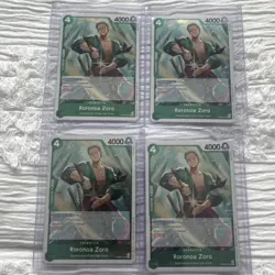 Roronoa Zoro PRB02-006 One Piece PRB-02 Premium Booster vol.2 x4 Playset - Image 1