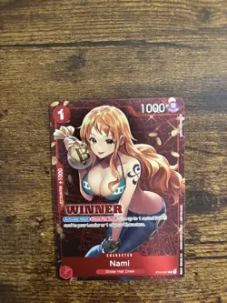 Nami (Tournament Pack Vol. 3) [Winner] ST01-007 One Piece Promotion Cards Foil - Image 4