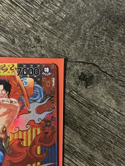 Namco Portgas.D.Ace Super Rare SP Two Legends Foil One Piece Card - Image 5