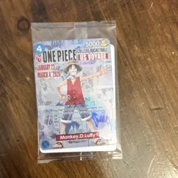 Monkey.D.Luffy (055) (College Basketball US Voyage) P-055 One Piece Promotion... - Image 1