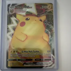 Pokemon Pikachu VMAX Ultra Rare 044/185 Swsh04 Vivid Voltage Holo English - Image 1