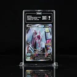 2022 Pokemon SWSH Pokemon Go 072/078 Mewtwo V Alternate Art UR TAG 9 (934) - Image 1