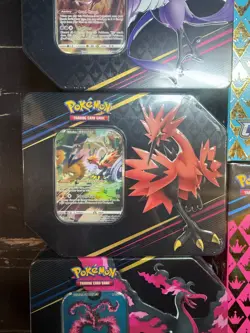 Pokemon Crown Zenith Sealed Lot - 3 Tins - x2 Premium Boxes - x1 ETB - Image 4
