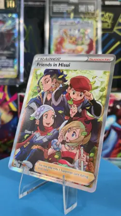 Pokemon Friends in Hisui 148/159 Crown Zenith Full Art Ultra Rare Holo NM - Image 1
