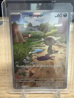 🚀 Pokemon TCG | Wooper # 102/094 Phantasmal Flames FULL ART NM - Image 1