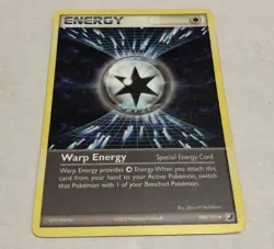 Pokemon Warp Energy 100/115 Unseen Forces - Image 1