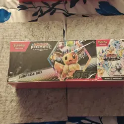 Pokemon Prismatic Evolutions Promo Booster Box Eevee - English, 2025 - Image 1