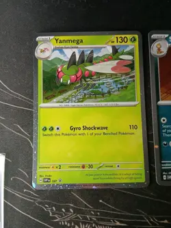 Pokemon TCG - Journey Together - Yanmega & Scrafty SVP 187 188 Black Star Promo - Image 3