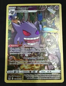Gengar TG06/TG30 Lost Origin Trainer Gallery Full Art Holo 🔥 Pokemon - Image 1