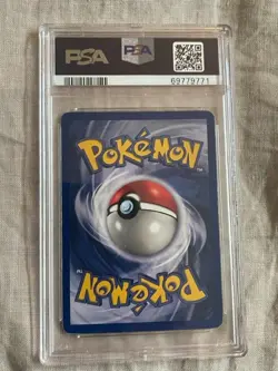 1999 Pokemon Shadowless Clefairy Holo 5/102 PSA 5 - Image 2