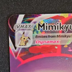 Pokemon Mimikyu VMAX Ultra Rare Full Art Holo TG17/TG30 Brilliant Stars HP300 - Image 4