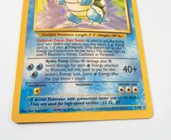 Pokemon Blastoise 2/102 Base Set Holo Rare 1999 WOTC Played Read - Image 4