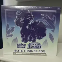 Pokemon ETB Silver Tempest Elite Trainer Box Factory Sealed - Image 1