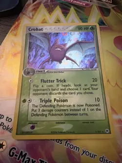 Pokemon TCG Crobat 3/101 Hidden Legends Holo Rare - Image 2