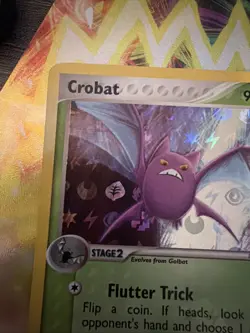 Pokemon TCG Crobat 3/101 Hidden Legends Holo Rare - Image 4