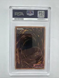 2003 Yugioh Mask of Dispel LON-017 Super Rare 1st Edition PSA 9 Mint - Image 2