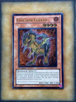 Yugioh Evolsaur Cerato PHSW-EN020 Ultimate Rare 1st Ed NM - Image 1