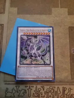 YUGIOH TRISHULA ZERO DRAGON OF THE ICE BARRIER SDFC-EN041 ULTRA 1ST ED NM - Image 2