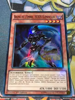 CARTE Yu Gi Oh BRUME DE L'OMBRE, HEROS ELEMENTAIRE SDHS-FR001 1ere edition - Image 1