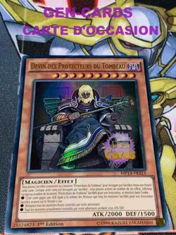 CARTE Yu Gi Oh DEVIN DES PROTECTEURS DU TOMBEAU MP14-FR215 1ere ed. 2 - Image 1