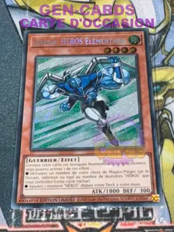 CARTE Yu Gi Oh AIRMAN, HEROS ELEMENTAIRE BLC1-FR003 SCELLEE - Image 1