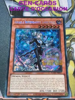 CARTE Yu Gi Oh ARIAS L'INTENDANTE LABRYNTH AGOV-FR017 1ere edition - Image 1