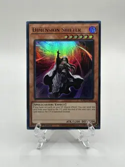 🔥Yugioh TCG-Dimension Shifter-RA01-EN014-1st Edition-Ultra Rare-M/NM!🔥 - Image 1