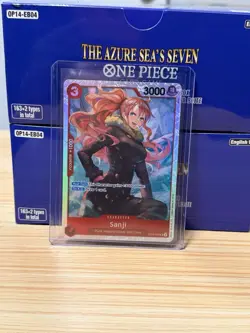 One Piece TCG Sanji OP10-005 Royal Blood Super Rare SR Nm - Image 1