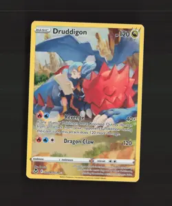 Druddigon TG09/TG30 Silver Tempest Full Art Ultra Rare Holo Pokemon Card NM - Image 1