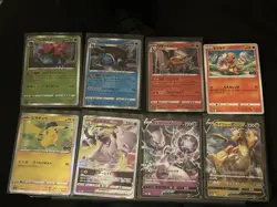 Pokemon GO Promo Lot Japanese 8 Cards Venusaur Blastoise Charizard Pikachu - Image 1