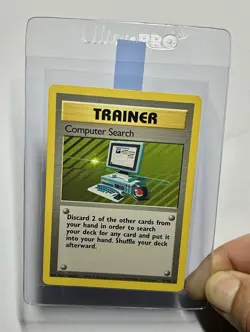 Computer Search 71/102 (HP) Rare Base Set Unlimited 1996 WOTC Pokemon Card - Image 4