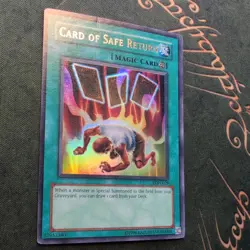Yugioh Ultra Rare Card Of Safe Return LON-029 - Image 2