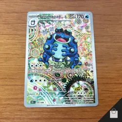 Seismitoad 105/086 Sv: Black Bolt Pokemon Nintendo Pack Fresh Brazilian Card NM+ - Image 3