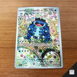 Seismitoad 105/086 Sv: Black Bolt Pokemon Nintendo Pack Fresh Brazilian Card NM+ - Image 3