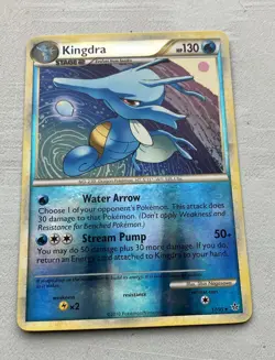 Kingdra 17/95 Reverse Holo Unleashed Pokemon TCG Card 2010 - Image 2
