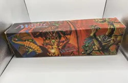 Vintage 90s Magic the Gathering Card Box , Dragon Red , Shard Phoenix , Fire - Image 2