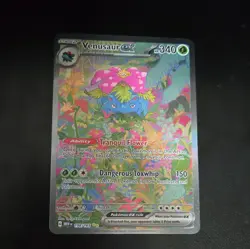 Pokemon TCG Venusaur EX Card 198/165 SV Sir Scarlet & Violet 151 - Image 1