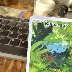 Pokemon TCG Bulbasaur Scarlet & Violet 151 Full Art Rare Card 166/165 - Image 4