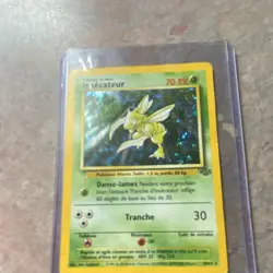 Pokemon TCG Insecateur 123 Jungle French Holo 1999 Card Stock Trading Card - Image 1