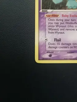 Pokemon Card Wynaut 70/108 EX Power Keepers Common - Image 4