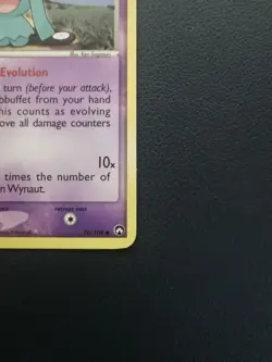 Pokemon Card Wynaut 70/108 EX Power Keepers Common - Image 5