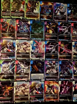 Gundam Card Game Lot Of 30 Rares From GD01 GD02 GD03 All NM - Image 2