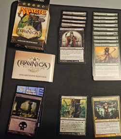 Magic The Gathering 2005 - Ravnica Golgari Deathcreep Themed Deck - Used - Image 1