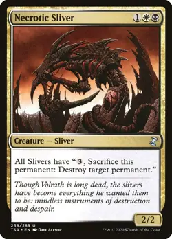 MTG Necrotic Sliver ** Time Spiral Remastered ** English - Image 1